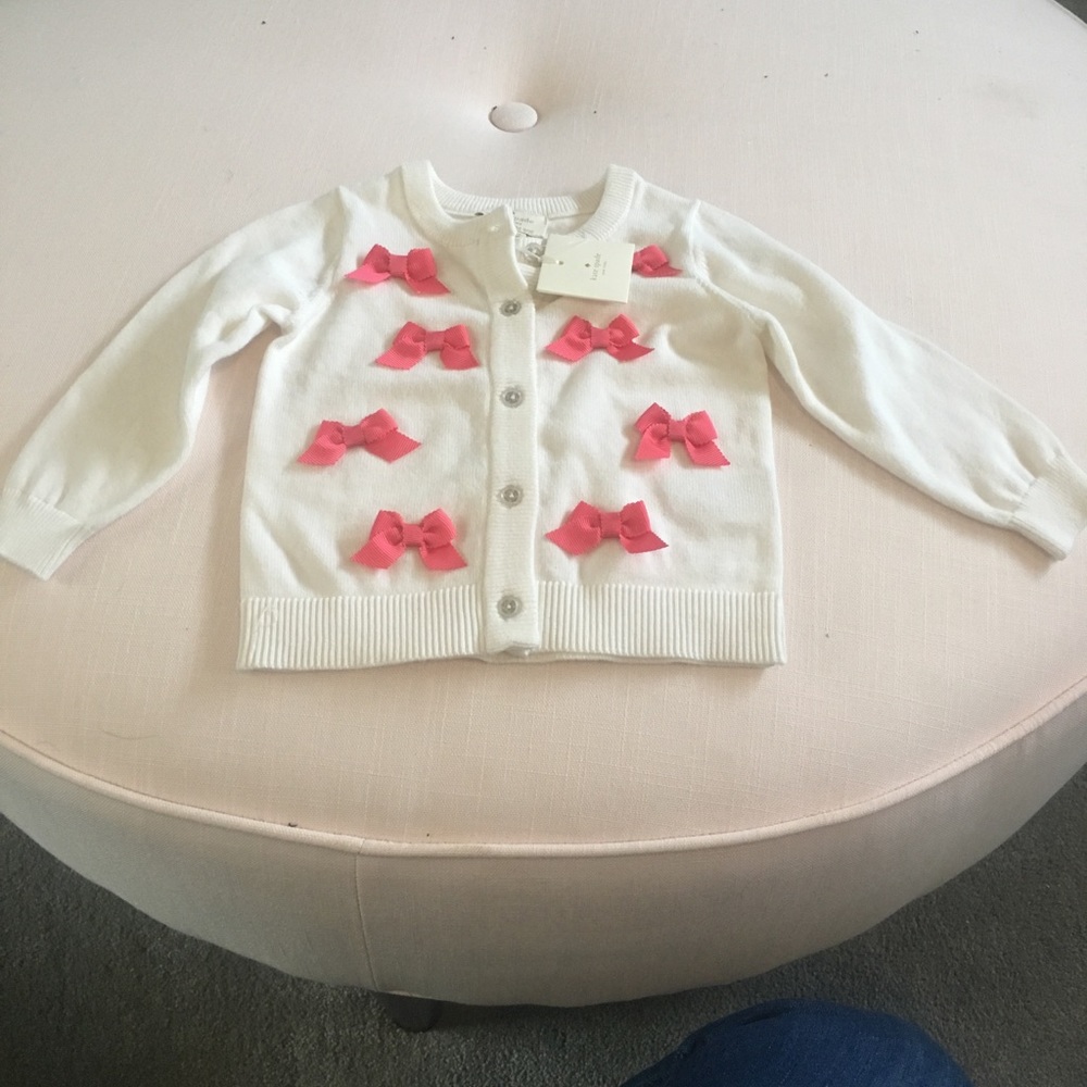 Kate spade bow sweater NWT